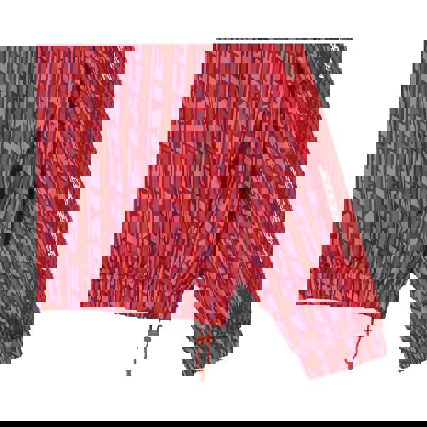 Lacoste Womens/Ladies Hooded Oversized Track Jacket - Orange - 