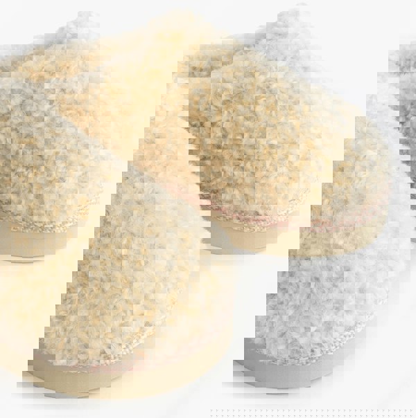 Bedroom Athletics ALICIA Womens Mule Slippers Cream