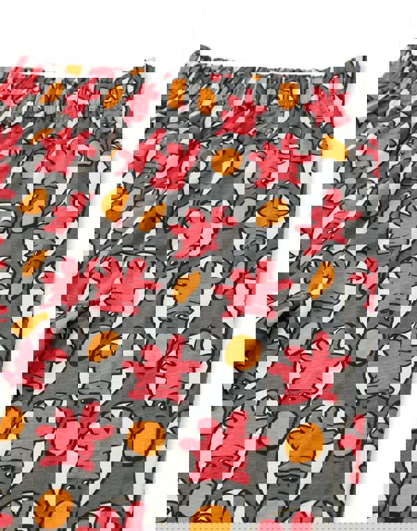 Wallace And Gromit Mens Multicoloured Feathers Short Sleeve Long Leg Pyjama Set