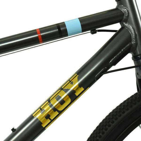 HOY Pentland 26in Kids Bike, 8 Speed - Black/Gold