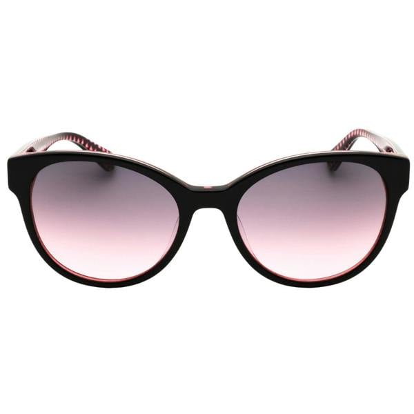 Kate Spade Nathalie/G/S/Us 0807 Ff Black/Grey Fuchsia Sunglasses Female 55X19X140 One Size
