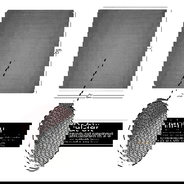 Nicoman Reversible Dual-Colour PVC Shower Bathroom Anti slip Mat