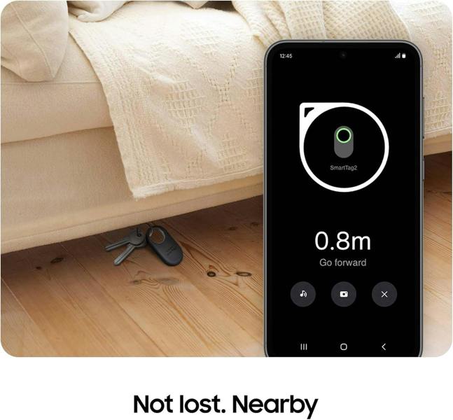 Samsung Galaxy SmartTag2 Bluetooth Tracker 4 Pack Compass View AR / Find Lost Mode