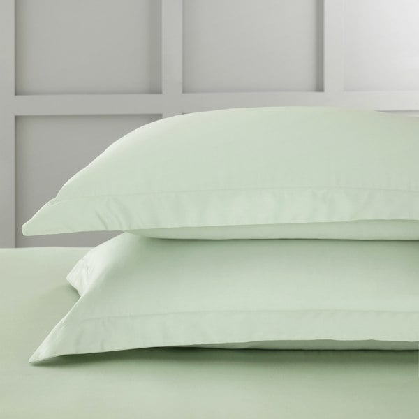 Bianca 400 Thread Count Cotton Sateen Oxford Pillowcase Pair