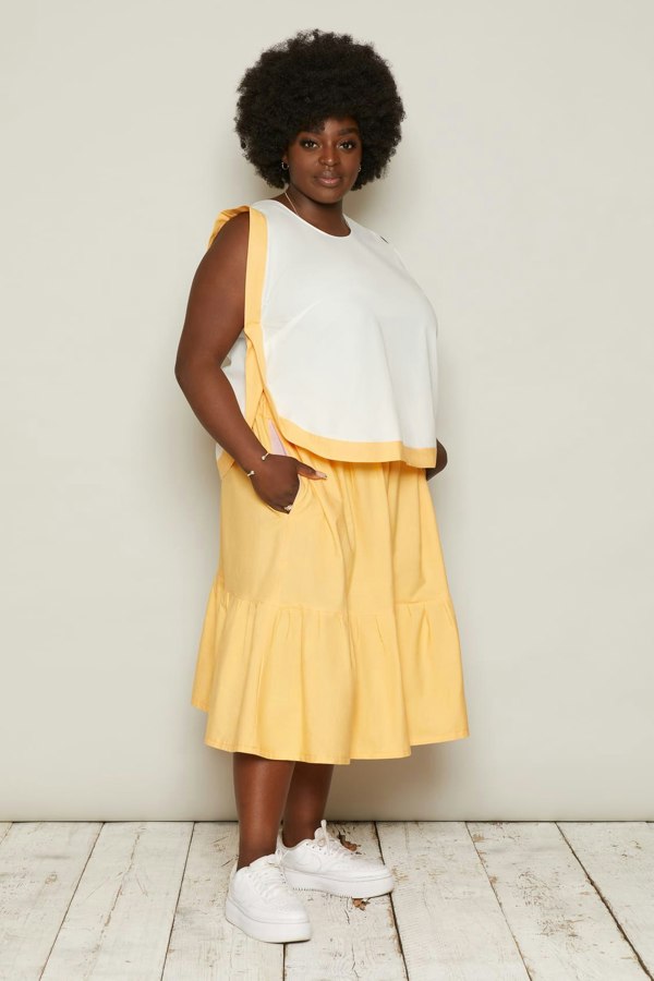 Bo Carter Finndis Skirt - Orange