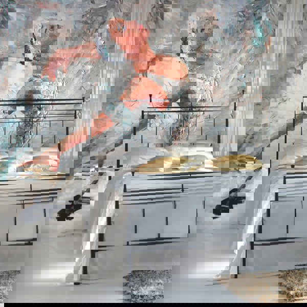 Origin Murals Ballerina Wall Mural - Grey