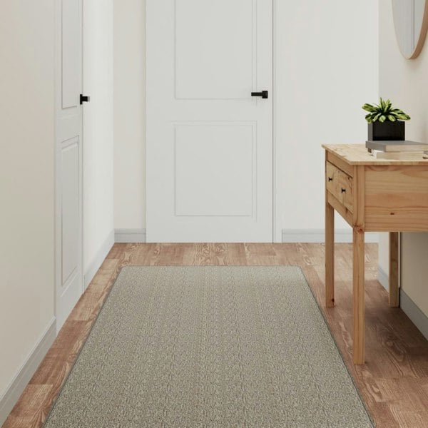 Berkfield Carpet Runner Sisal Look Taupe 80x300 cm