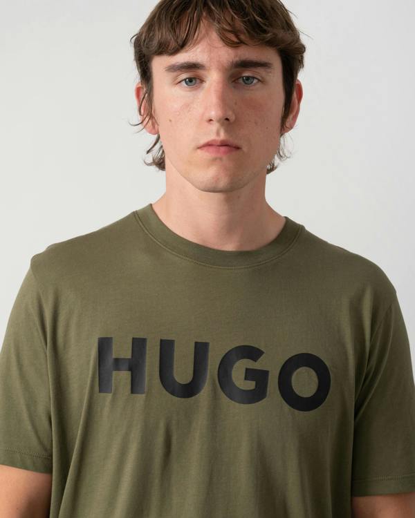 HUGO Dulivio Mens T-Shirt - Open Green 388