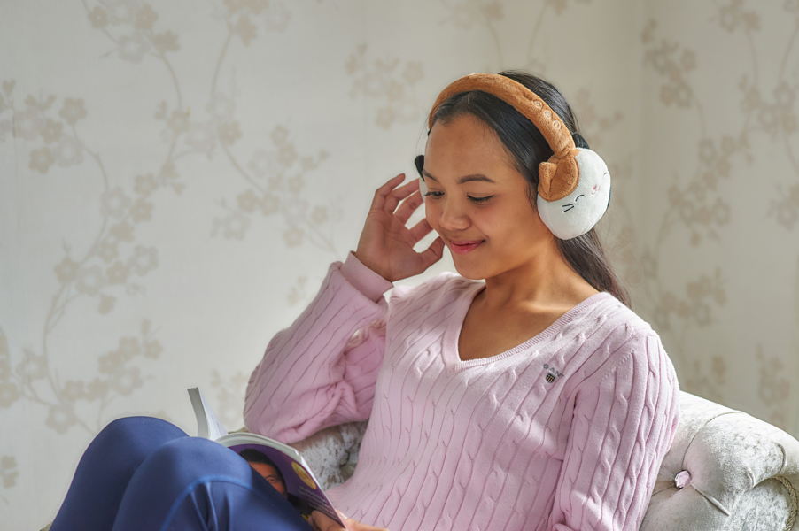 Lazerbuilt | Squishmallows Cam Plush Bluetooth Headphones