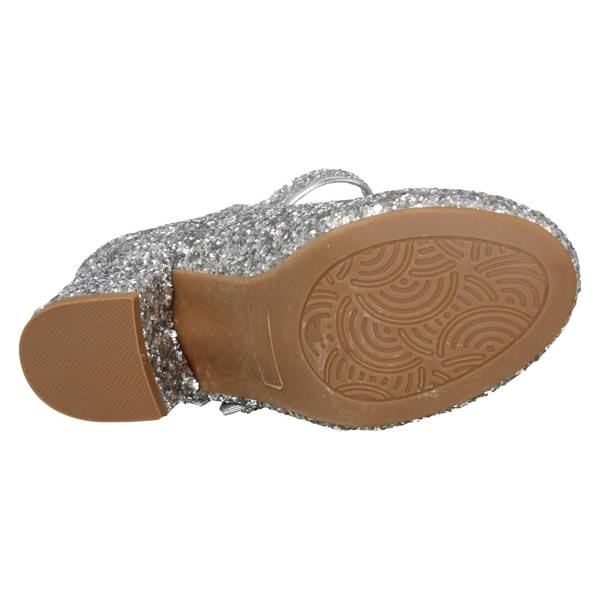 Spot On Girls Spot On Block Heel Party Shoes H3086