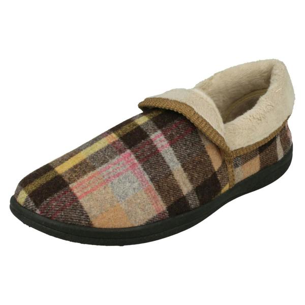 Padders Ladies Padders Wide Fitting Slippers - Mellow