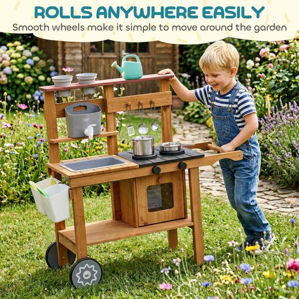 Outdoor Kids Kitchen Playset