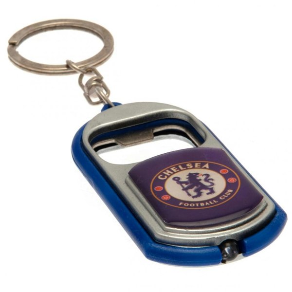 Chelsea FC Key Ring Torch Bottle Opener - Blue