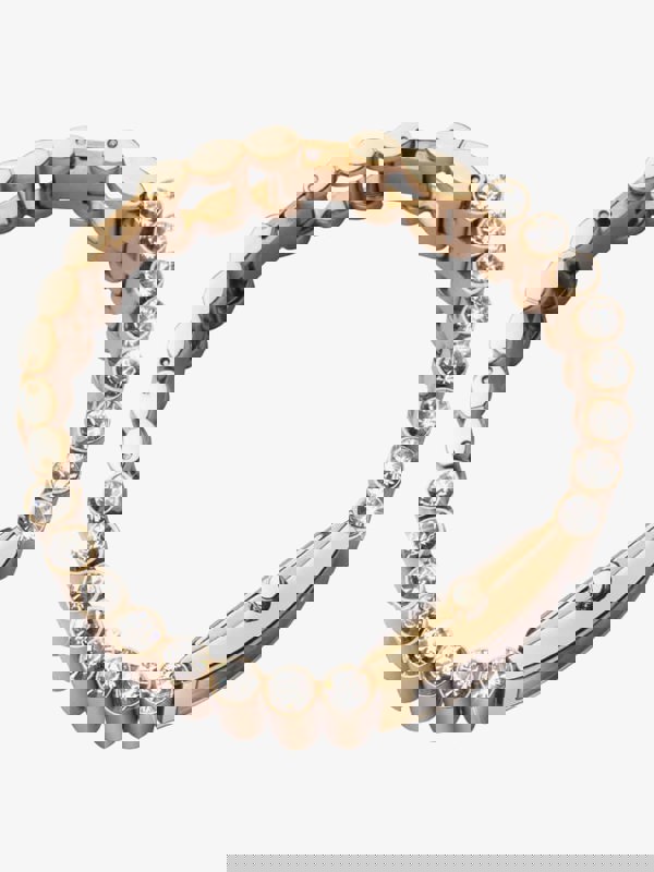 Sekonda Seksy Edge Silver & Rose Gold Plated Watch 2868