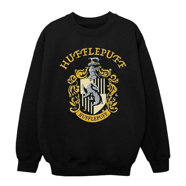 Harry Potter Boys Gryffindor Cotton Sweatshirt - Black