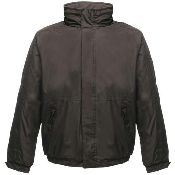 Regatta Dover Waterproof Windproof Jacket (Thermo-Guard Insulation) - Black/Ash - 