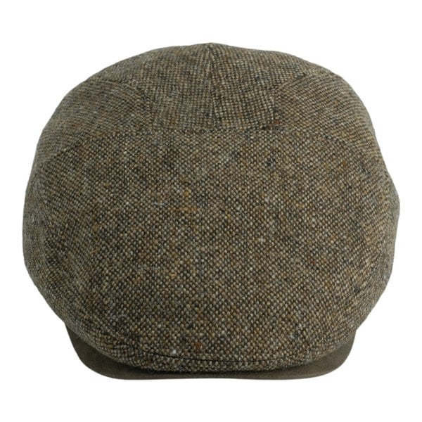 Gamble & Gunn Goodwood - Brown Flat Cap Molloy and Sons Irish Donegal Tweed