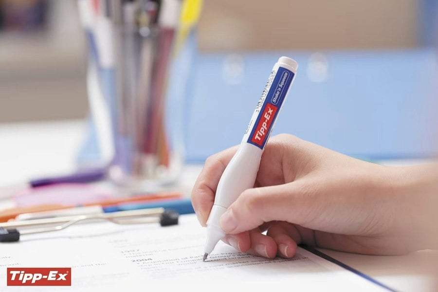 BIC Tipp-Ex Correction Pen 8ml - Pack of 3