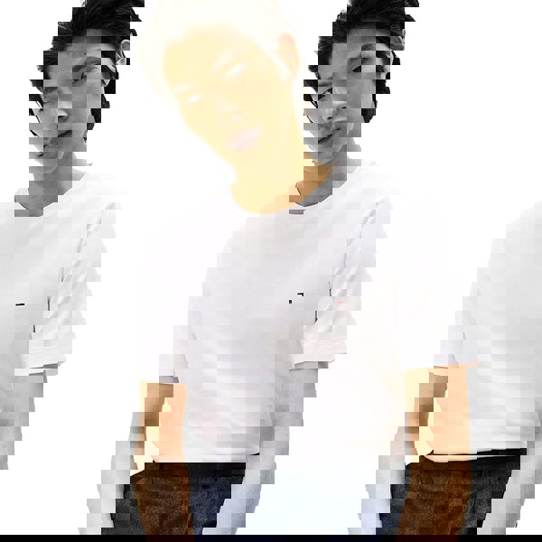 Tommy Hilfiger Interlock Knit T-Shirt White