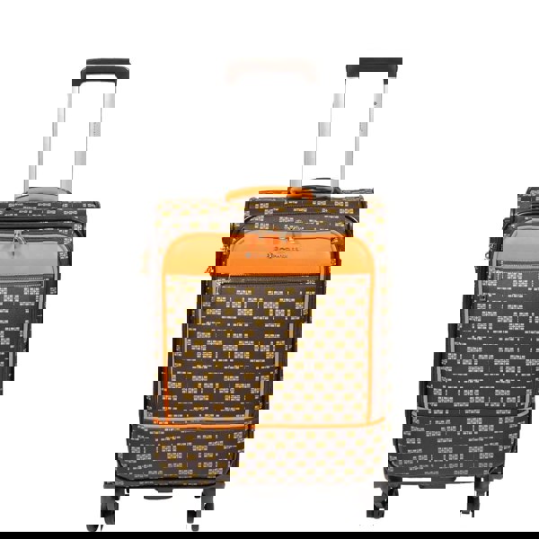 Snowball Soft Expandable Waterproof PVC Lightweight Travel Suitcase