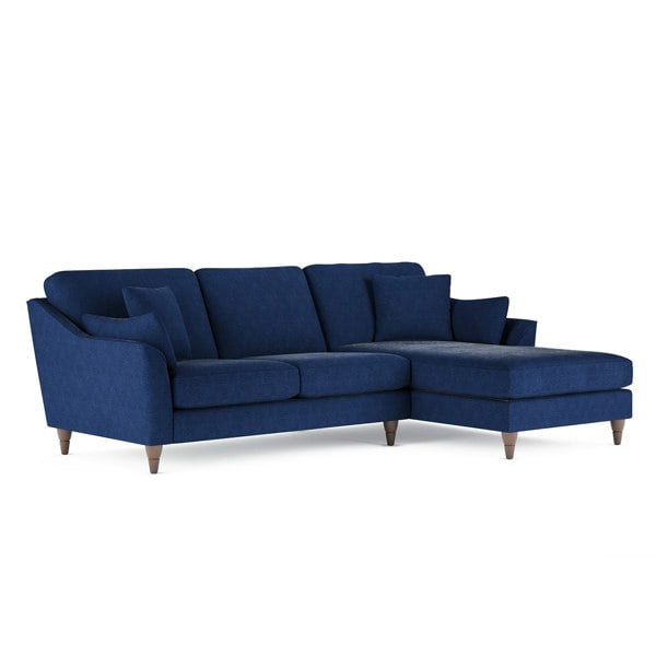 Furnishings For Less Hepburn Large L Shaped Fabric Corner Sofa