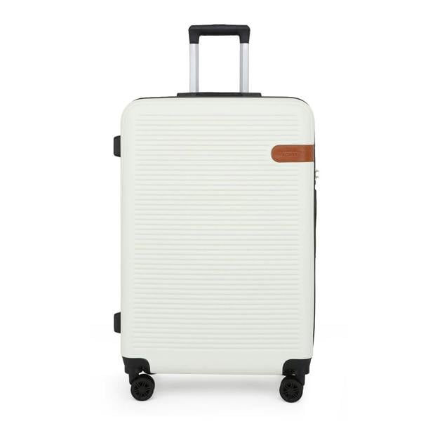 Infinity Luggage Hard Shell Classic Dual 4 Wheel Luggage Suitcase Set