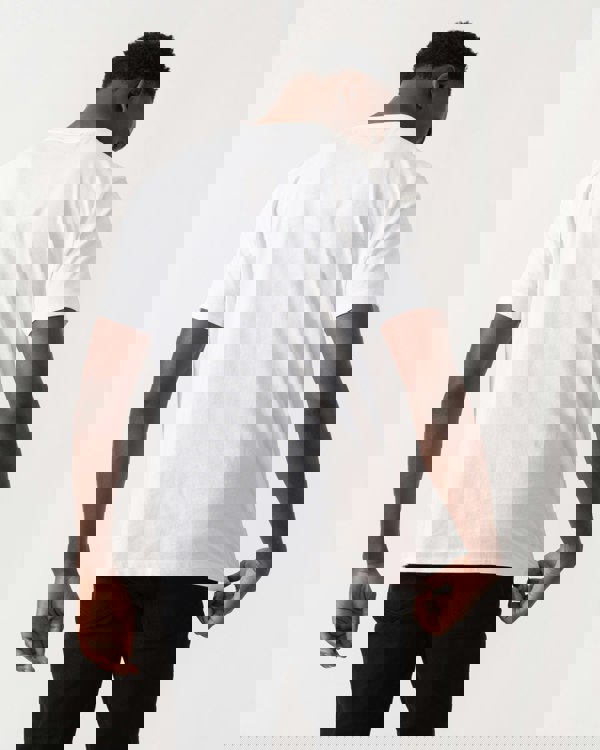 HUGO Dobero Mens Graphic Print T-Shirt - White 100