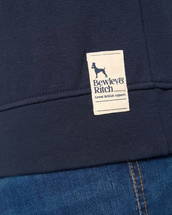 Bewley & Ritch Yardley Crew Sweat Navy