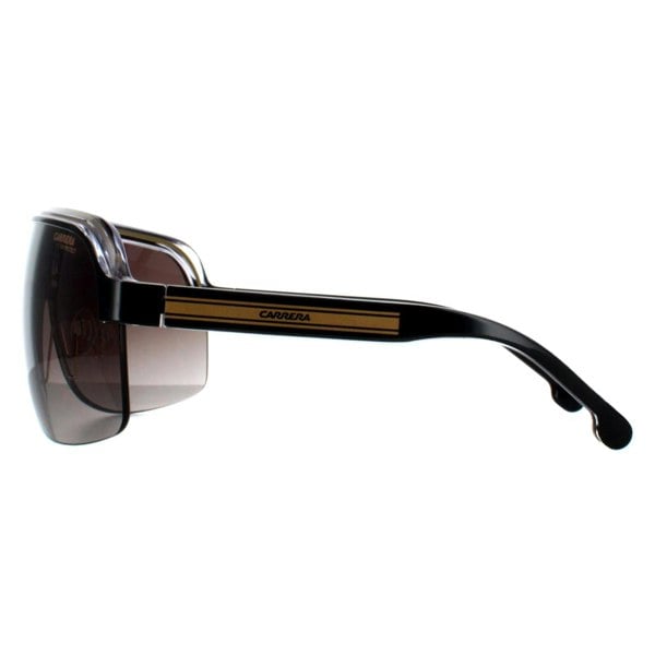 Carrera Sunglasses Topcar 1/N 2M2 HA Black Gold Brown Gradient