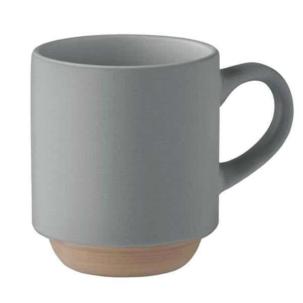MidOcean Cerack Stackable Ceramic 170 ml Mug - Grey - 
