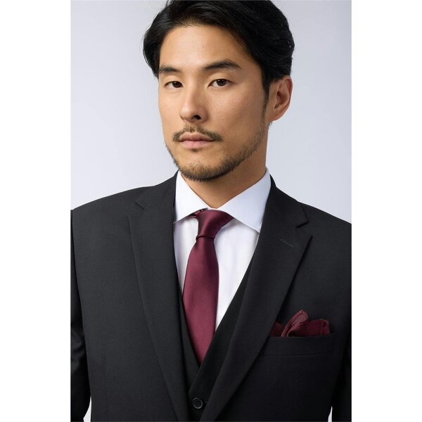 Limehaus Regular Fit Black Stretch Suit Jacket