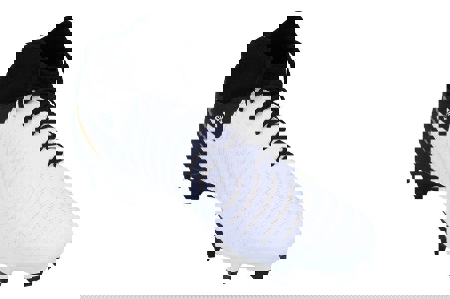 Nike Phantom Luna II Academy Fg/Mg Mens Football Boots Fd6725  100 - White Black Metallic Gold Coin 100 - Photo 3