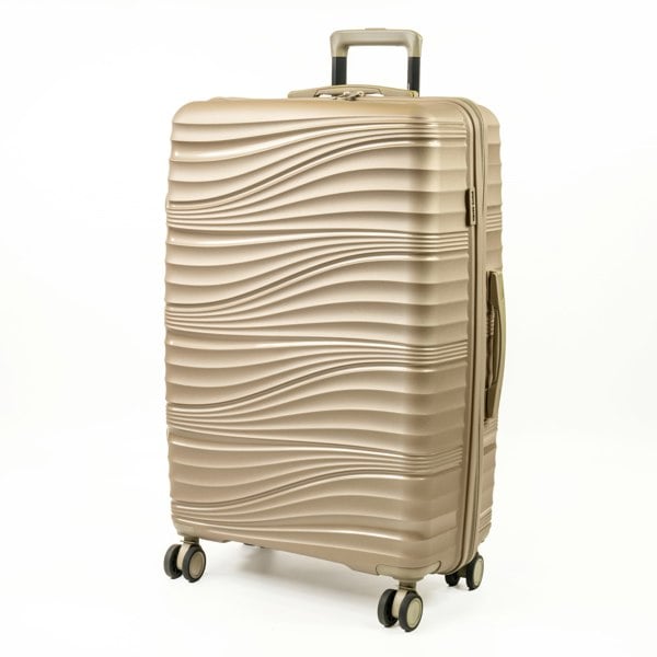 Pierre Cardin Riviera Hard Travel Suitcase Pierre Cardin 8 Spinner Wheeled Luggage with TSA Locks