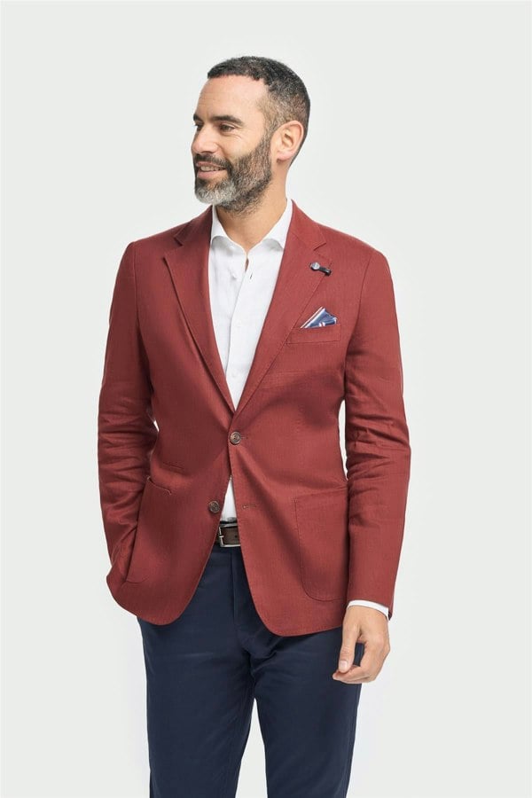 House of Cavani Luca Rust Blazer