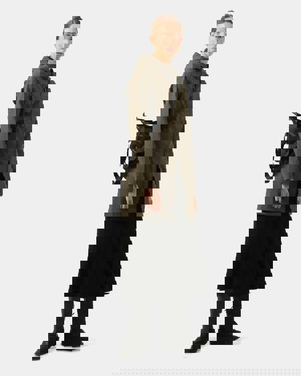 Ilse Jacobsen Daybreak Womens Softshell Raincoat - Army 410