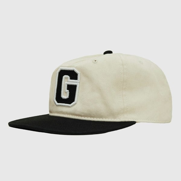 GVNMNT Clothing Co G Way Cap - Black / Cream