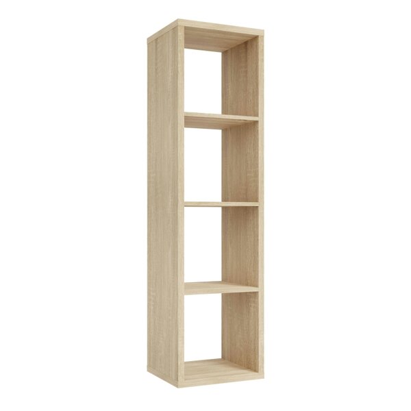 Wyld Haus Shanghai Sonoma Oak 4x1 Storage Unit 3 Shelves