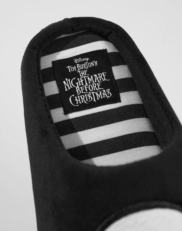 Disney Unisex Black Jack Skellington Mule Slippers
