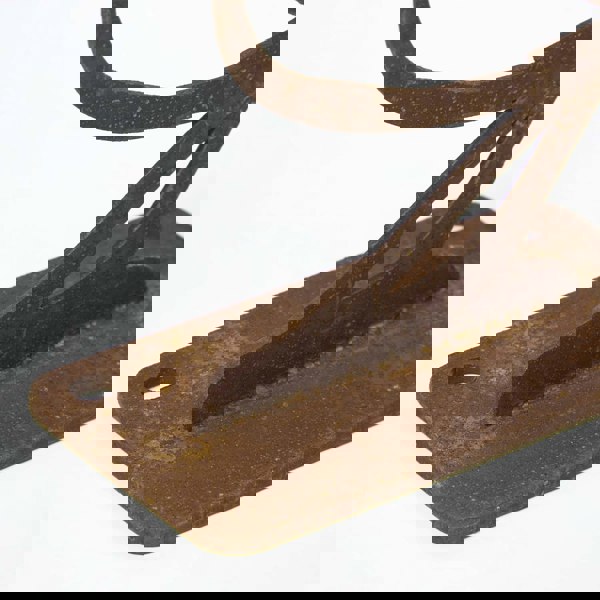 HOMESCAPES Steel Eurasian Wren Fence Topper