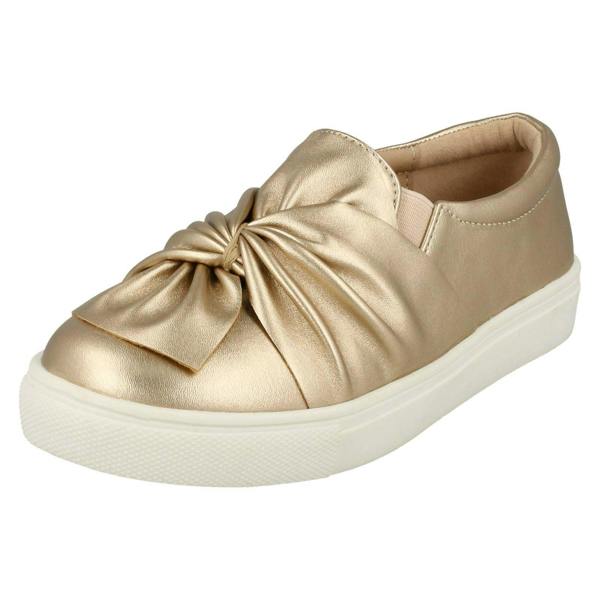 Spot On Girls Spot On Twist Vamp Flat Shoes H2455