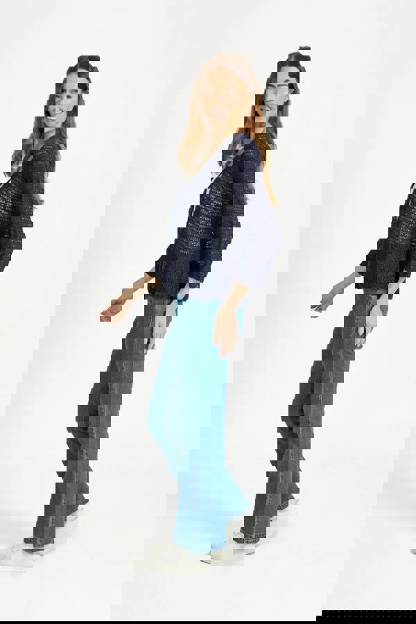 Mudflower Popcorn Knit Shrug