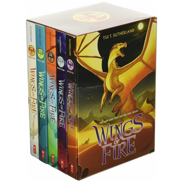 Wings of Fire 5 Books Boxset (1-5) By Tui T Sutherland