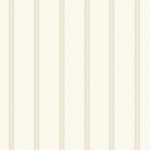 Hoopla Walls Heritage Stripe - Linen 10m Wallpaper