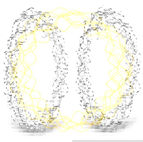 St Helens LED Copper Wire Wreath - Outdoor, Inc Timer