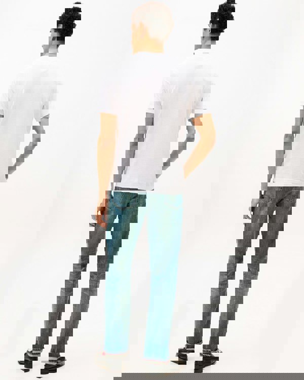 Tommy Hilfiger Brand Love Mens Small Hilfiger Logo T-Shirt - White