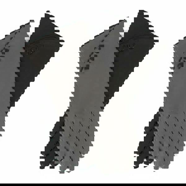 Eastern Counties Leather Womens Caroline Leather Gloves - Grey/Black