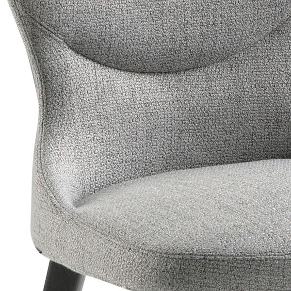 Angel Cerdá Grey Fabric Chair 4131