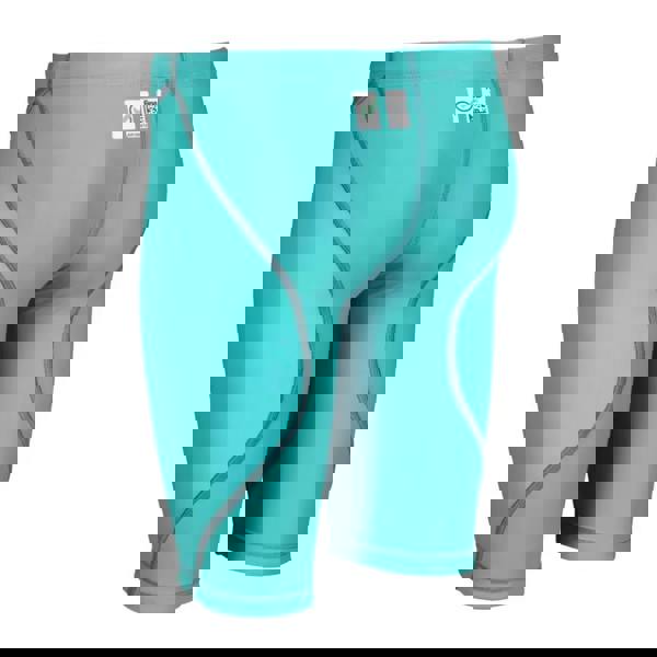 Arena Boys Powerskin ST NEXT Jammer in aquamarine blue with low water absorption