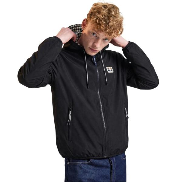 Aquascutum Active RLG BADGE REVERSIBLE SAILOR AA_B006_JK017 16 Black Jacket Mens XXXL