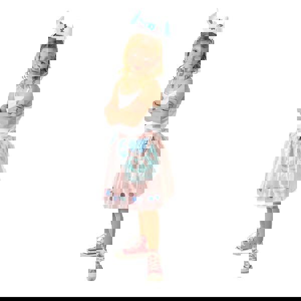 Bristol Novelty Childrens/Kids Llama Tutu Skirt Costume - Pink/Blue - 